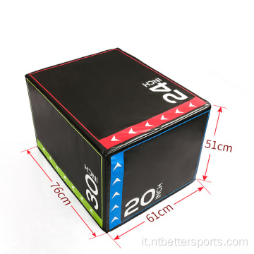 Eva addestramento in schiuma soft plyo jump box